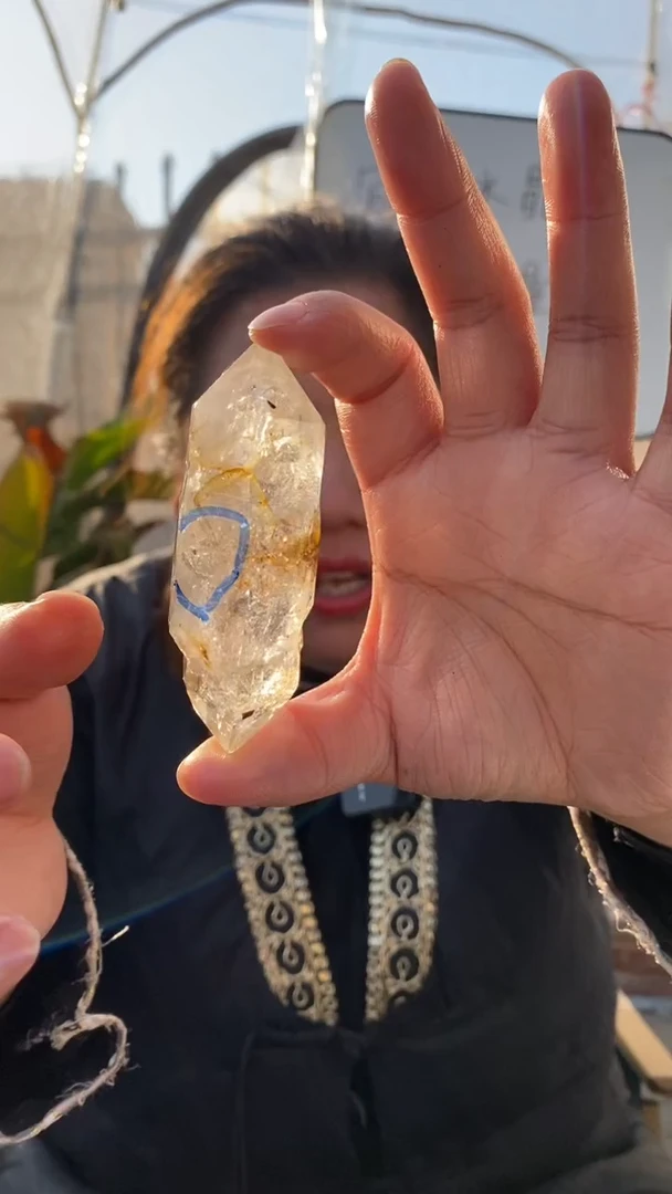 【闪购商品】水晶原石未镶嵌水胆原石DD861