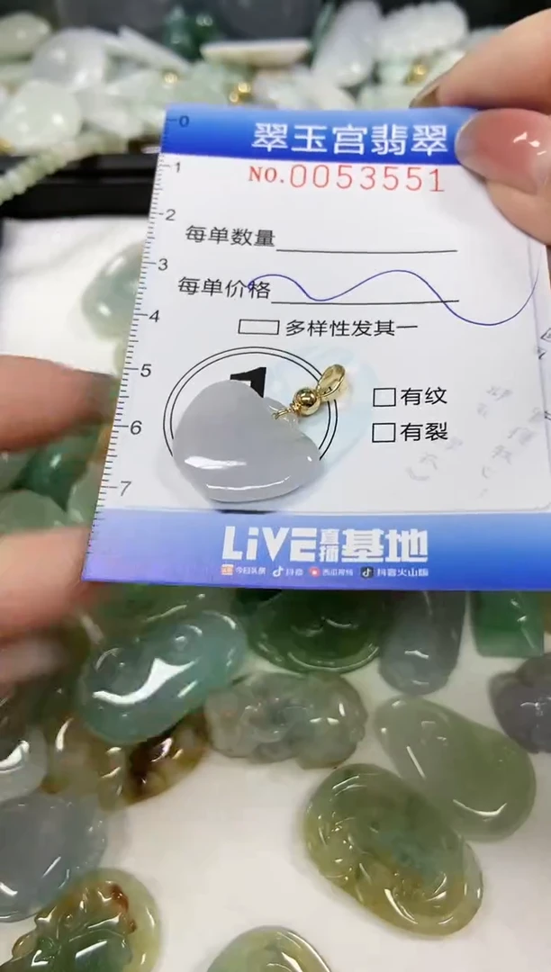 【闪购商品】翡翠颈饰未镶嵌闪购0053551