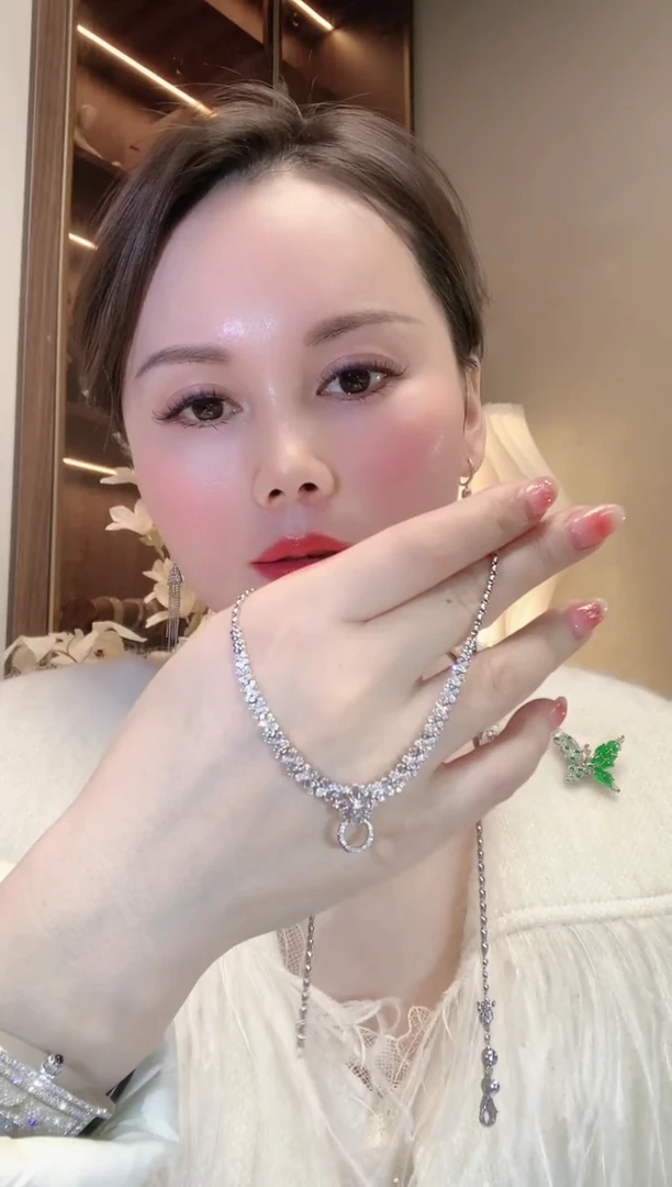 【闪购商品】钻石百搭链18K金镶嵌A15