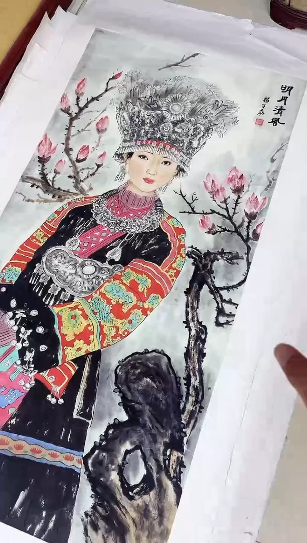 国画九霄甄选国画作品zhb037