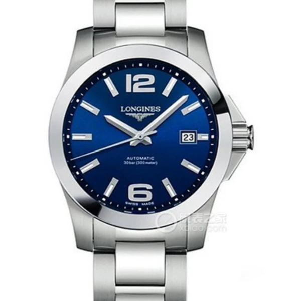 99新 Longines/浪琴 尖货名品/蓝盘康卡斯钢带款/39mm