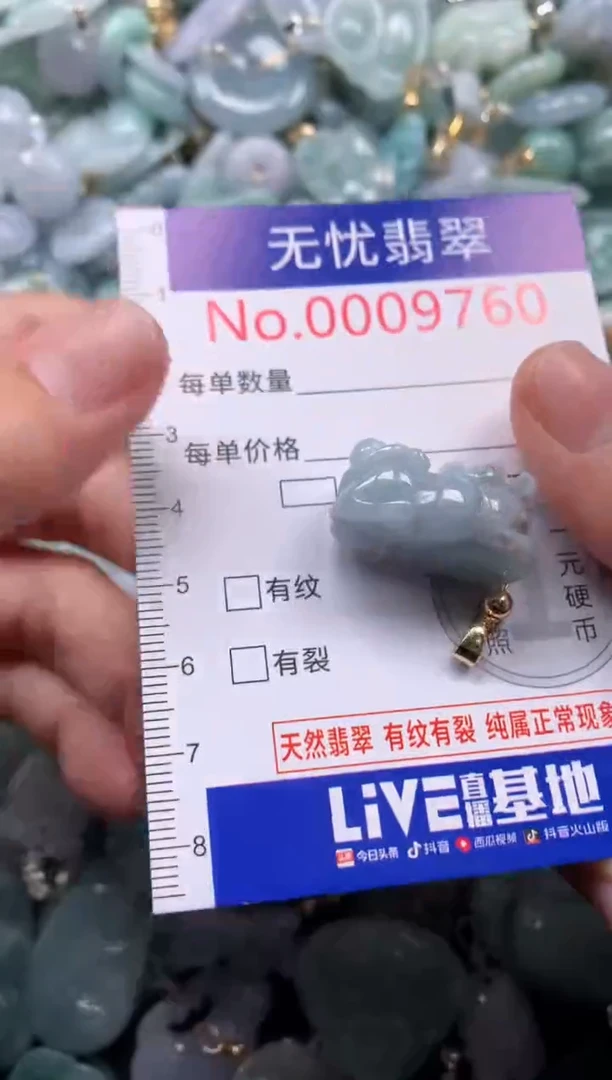 颈饰未镶嵌翡翠9760