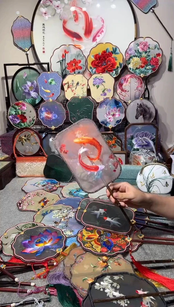 刺绣纯手工苏绣艺术品