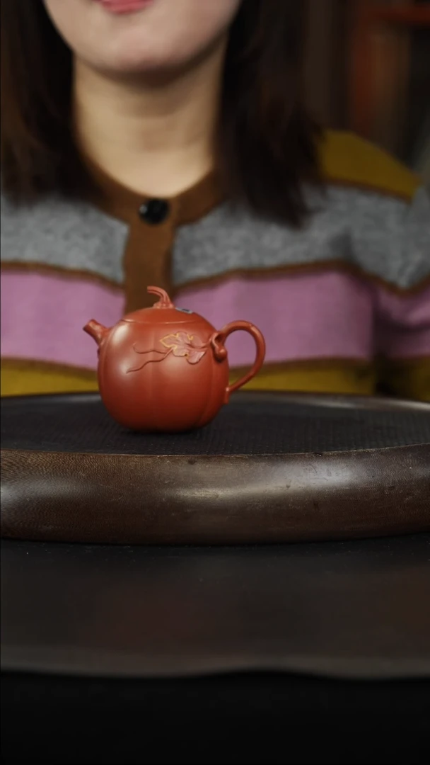 茶壶紫砂22 红皮龙