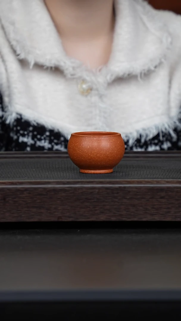 【闪购商品】紫砂茶壶红降坡龙珠杯