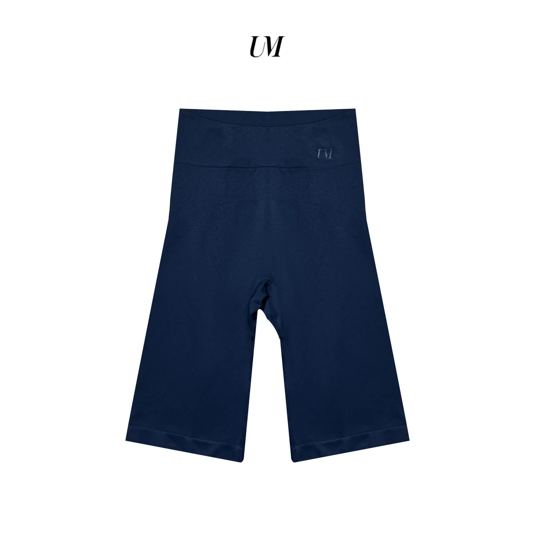 【U.M】无痕骑行瑜伽五分裤健身裤舒适紧致打底裤