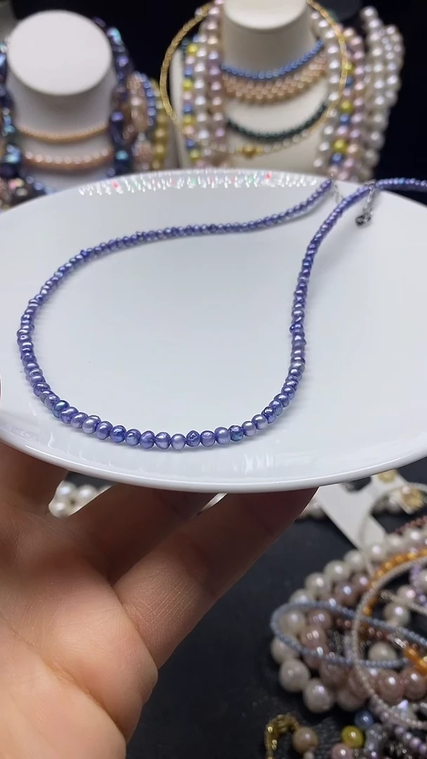 颈饰未镶嵌淡水珍珠多人