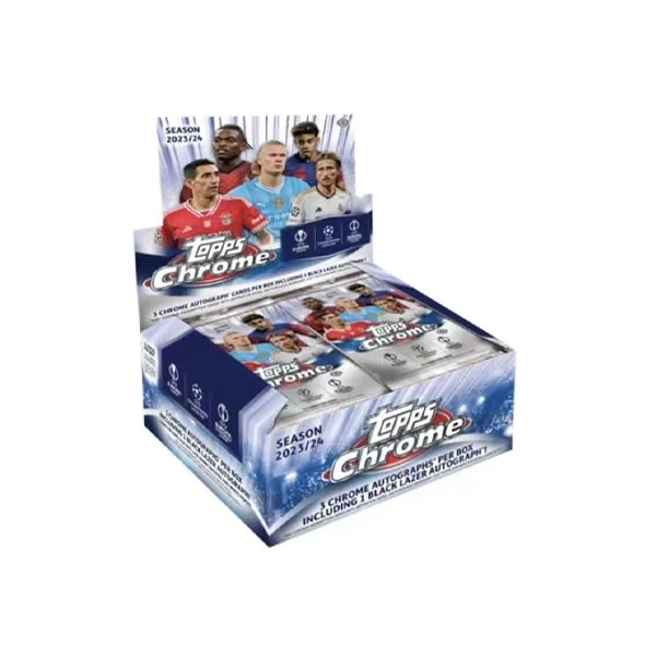 【拆盒】 Topps 23-24 欧冠 Chrome 巨量 球星卡 (下单默认代拆)