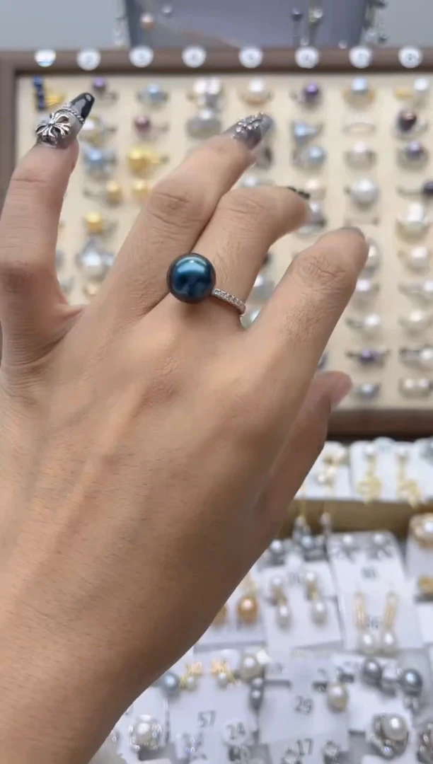 【闪购商品】淡水珍珠戒指合金38