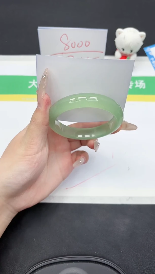 石英质玉未镶嵌手镯139-58.2