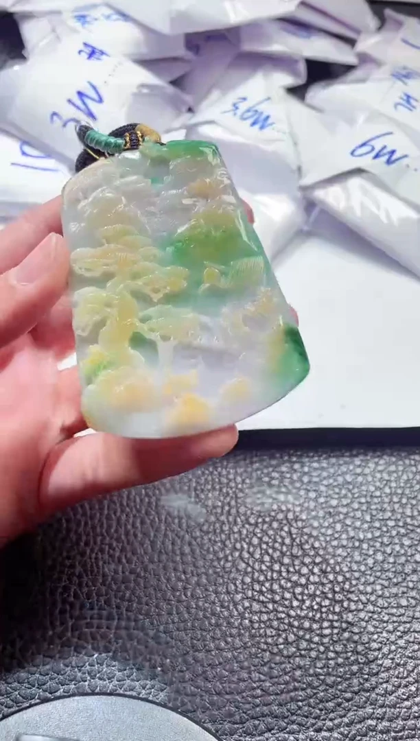 颈饰未镶嵌翡翠00007279