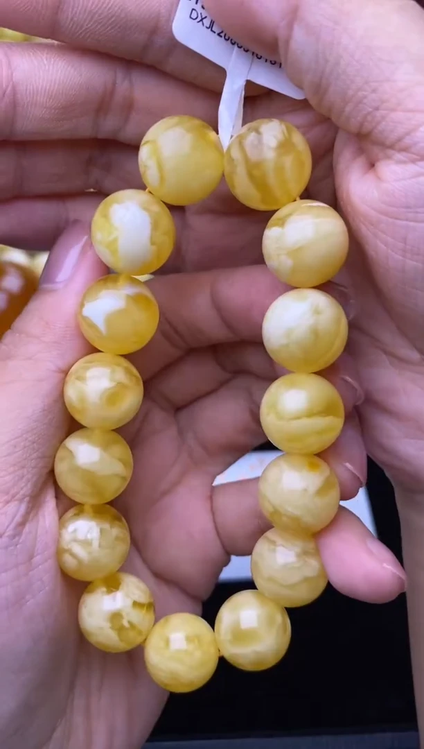 裸石琥珀未镶嵌大小姐珠宝32