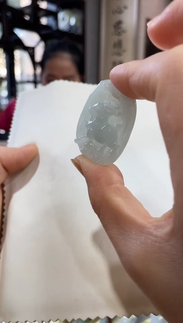 颈饰未镶嵌翡翠羊109