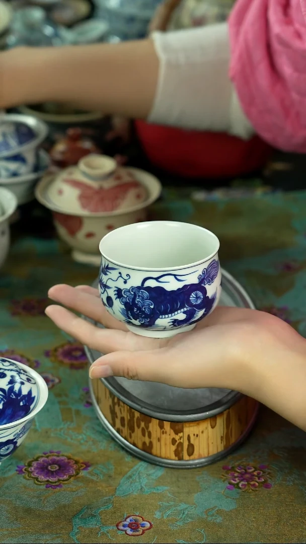 檀里村启动 炸茶具啦