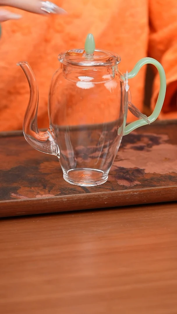 【闪购商品】禾器/晶彩云雀壶/浅玉