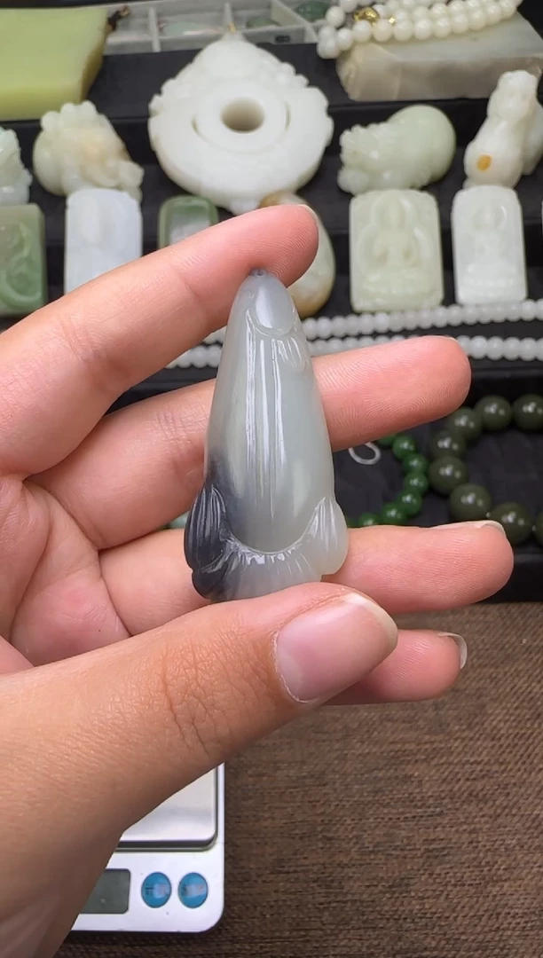 吊坠(不含链)未镶嵌和田玉吊坠