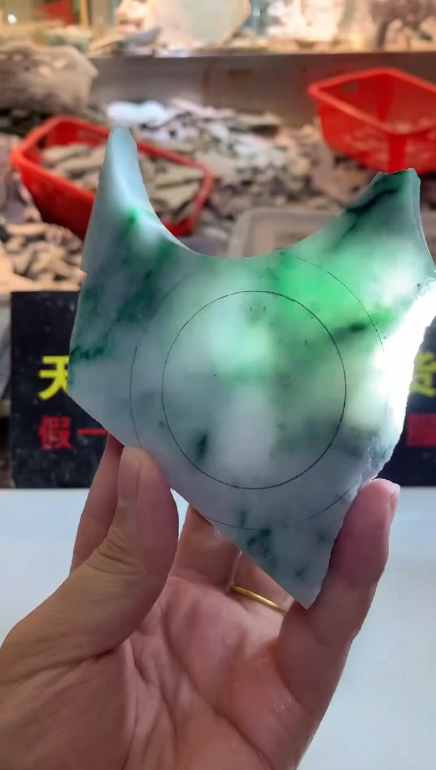 裸石翡翠0朱0翡翠珠宝394