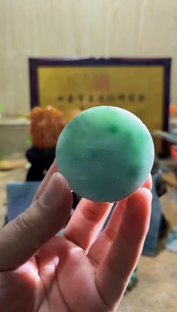 颈饰未镶嵌翡翠A货常星4466