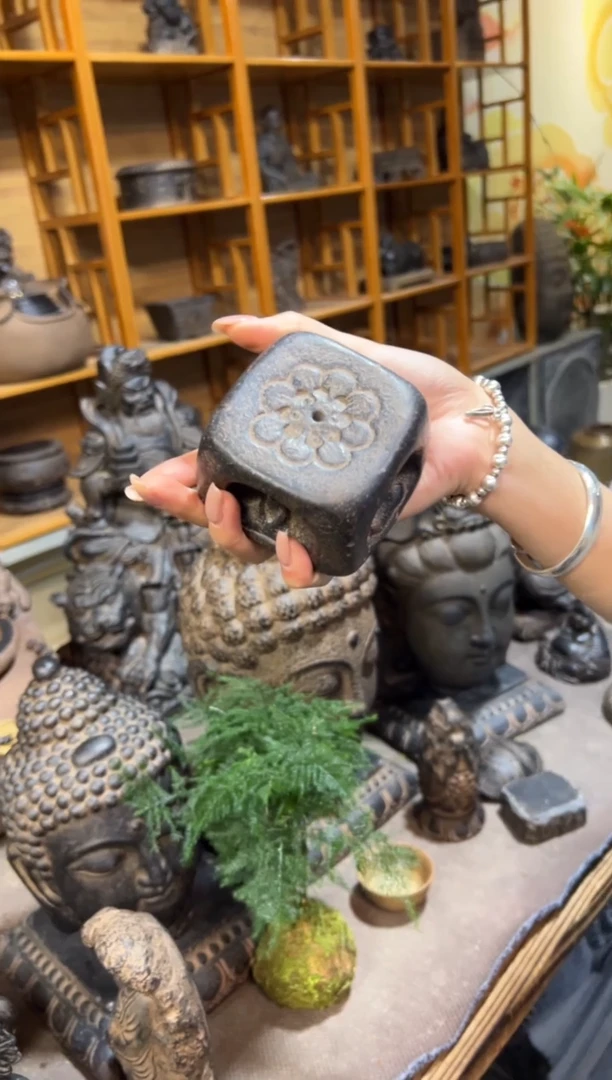 陶土【火山泥】四面佛香插