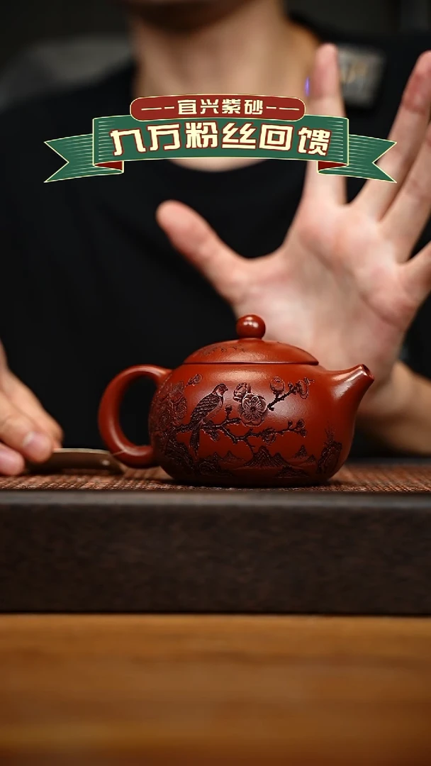 茶壶紫砂宜兴原矿紫砂壶容量260cc