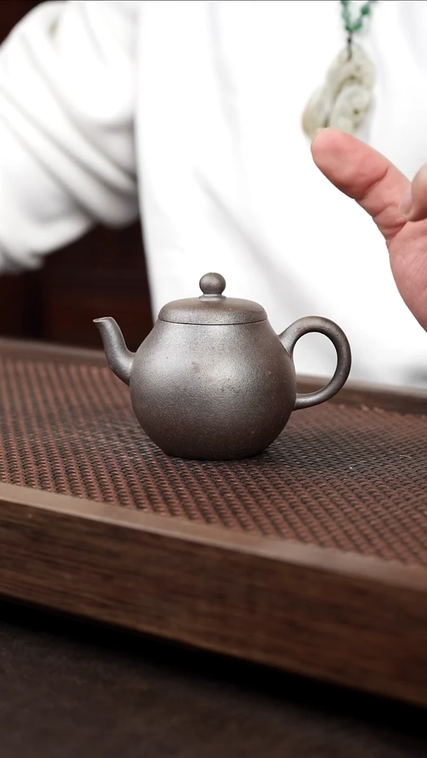 茶壶紫砂还原烧问圆