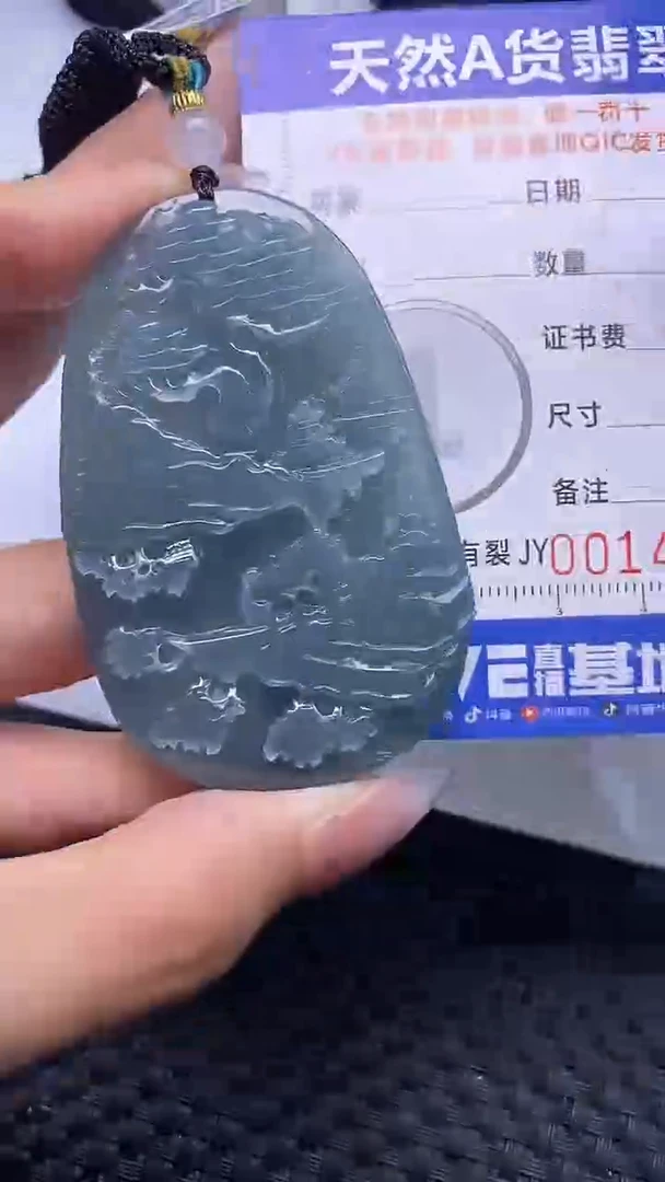 翡翠未镶嵌颈饰    4682