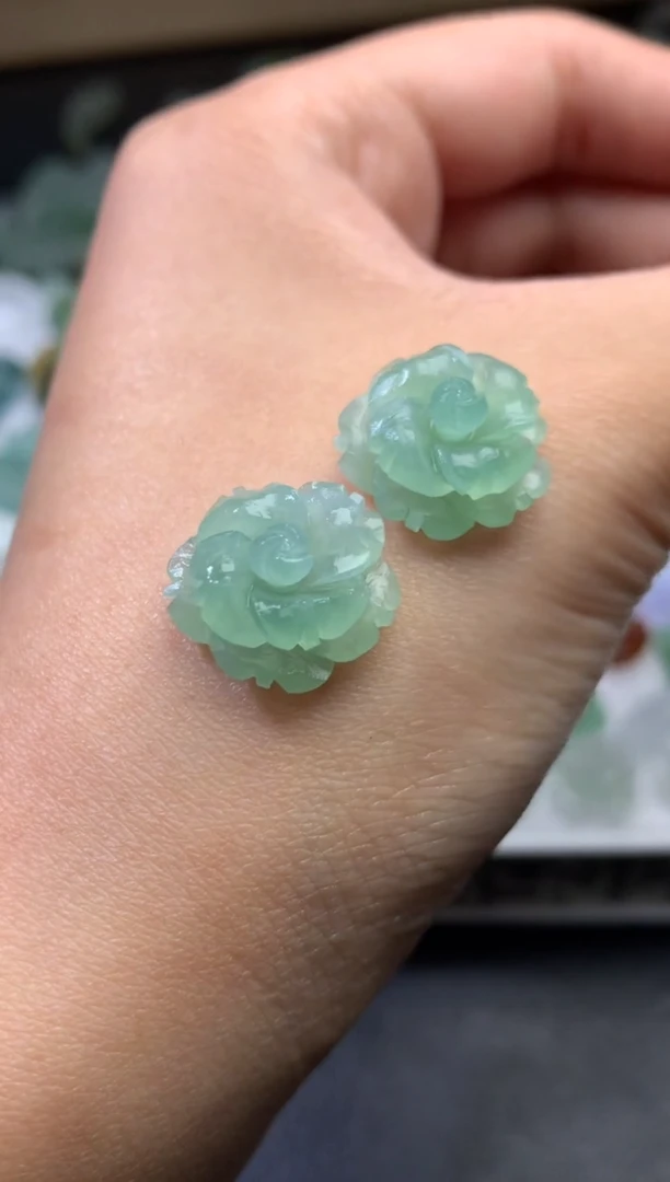 未镶嵌定制翡翠毛货