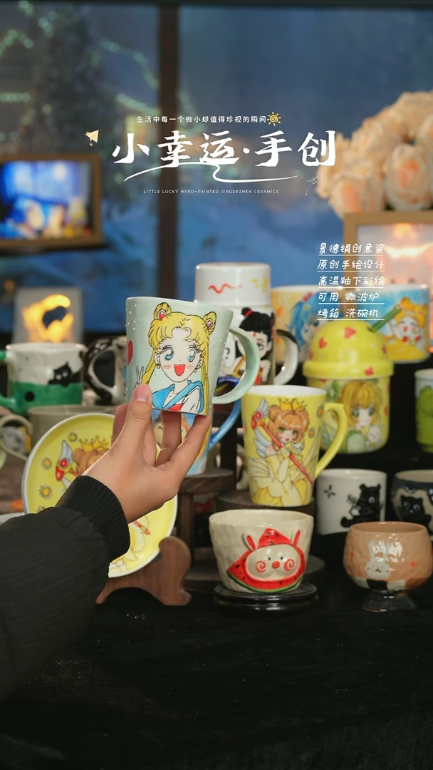 【闪购商品】景德镇纯手工手绘