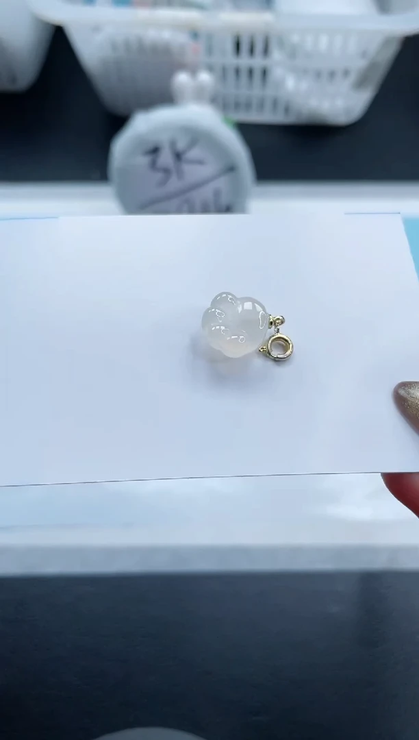 【闪购商品】石英质玉颈饰未镶嵌 猫爪 多样性发货拍一发一