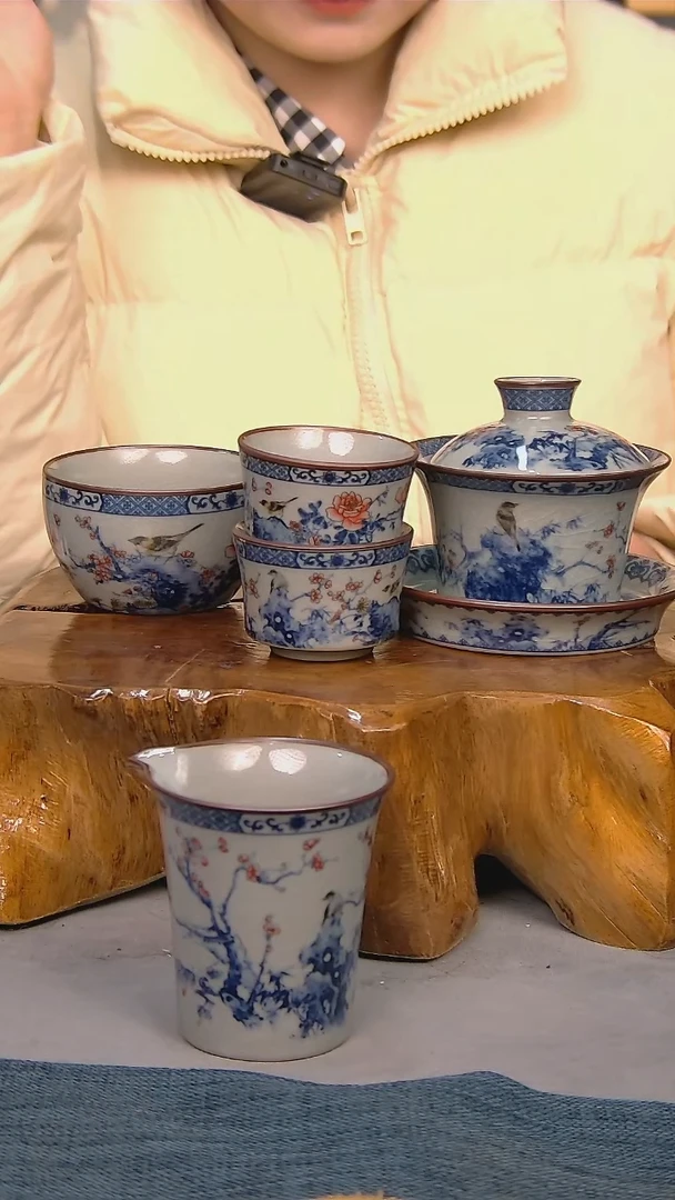 【闪购商品】简装家用款5件套 陶瓷家用茶具系列