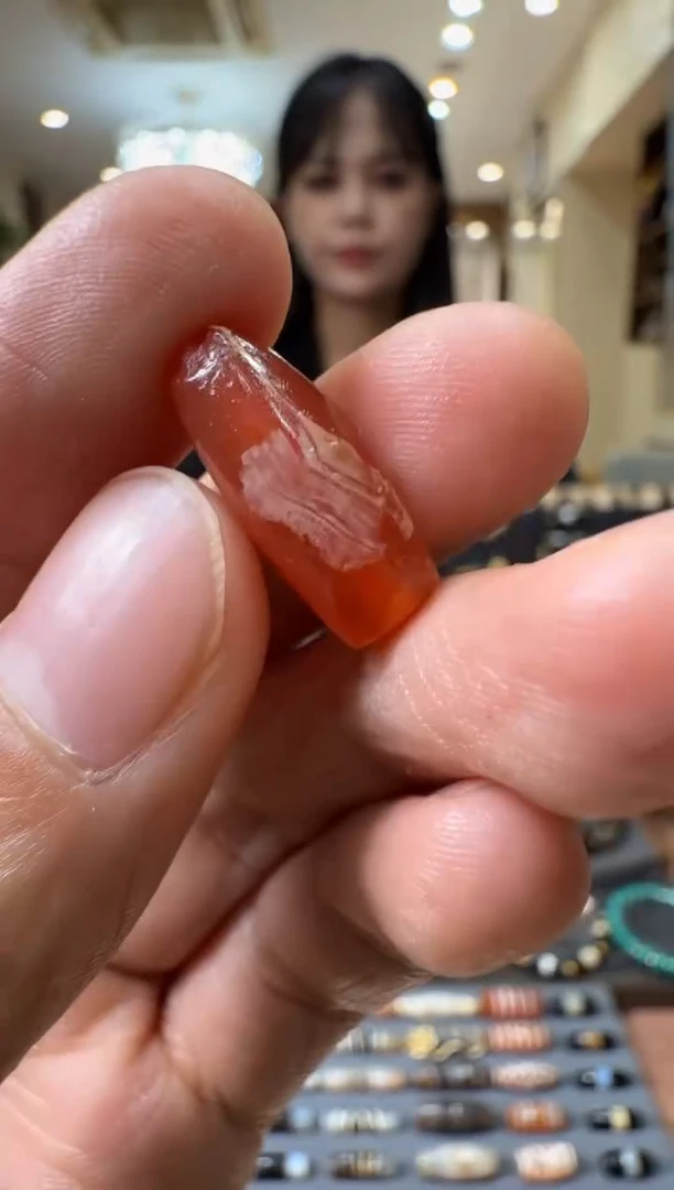 玛瑙/玉髓未镶嵌珠宝半成品玛瑙珠