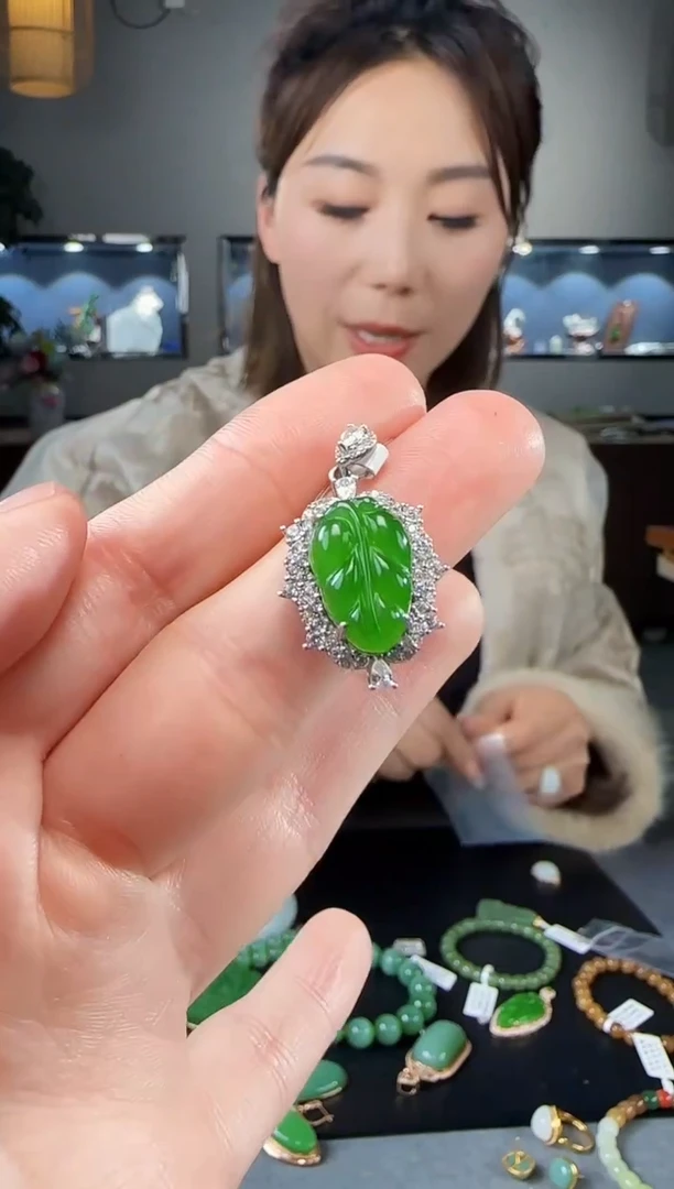 【闪购商品】和田玉吊坠(不含链)银S925镶嵌1