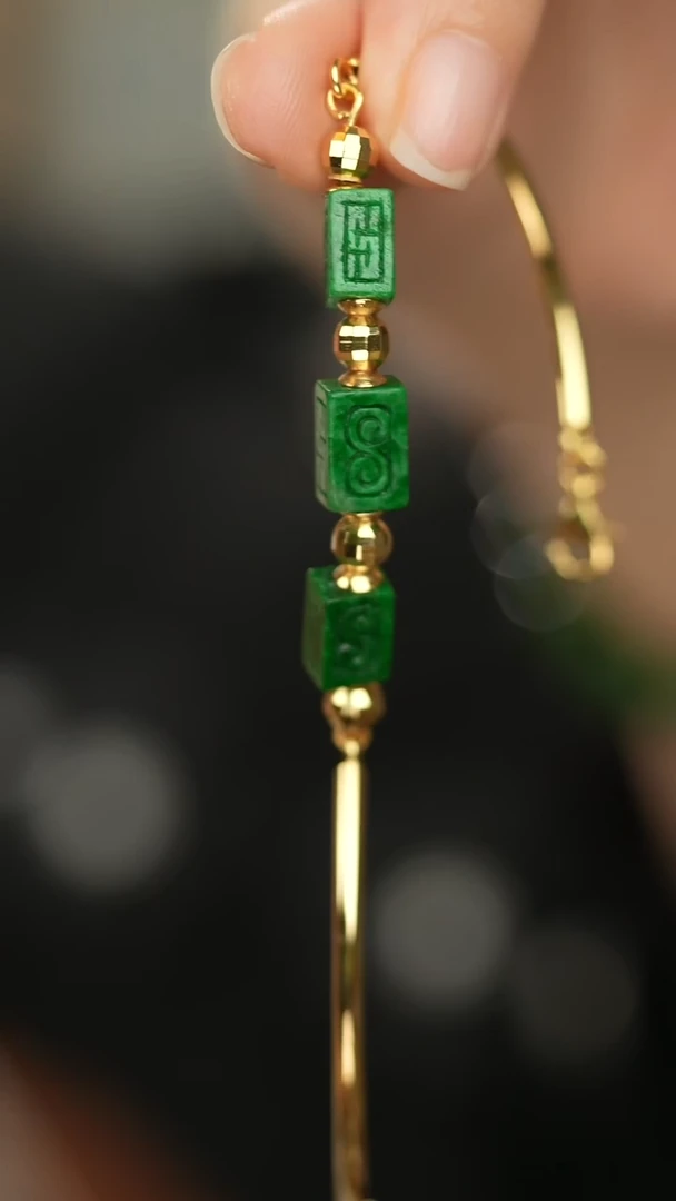 【闪购商品】翡翠手链银S925镶嵌新款