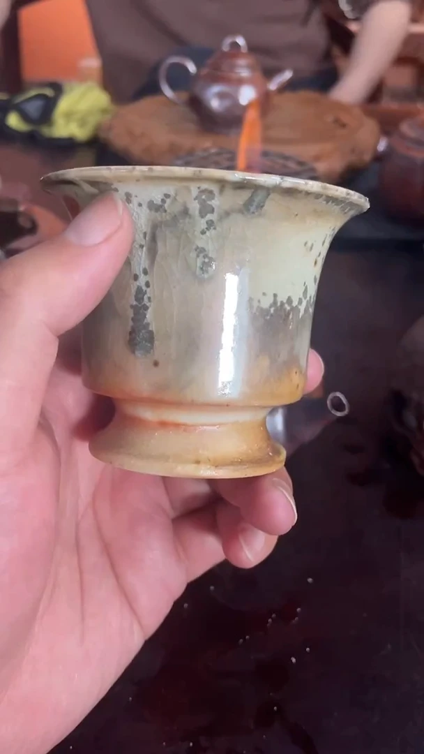 【闪购商品】紫砂全手工白泥马蹄杯