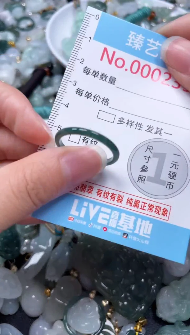 颈饰未镶嵌翡翠2396