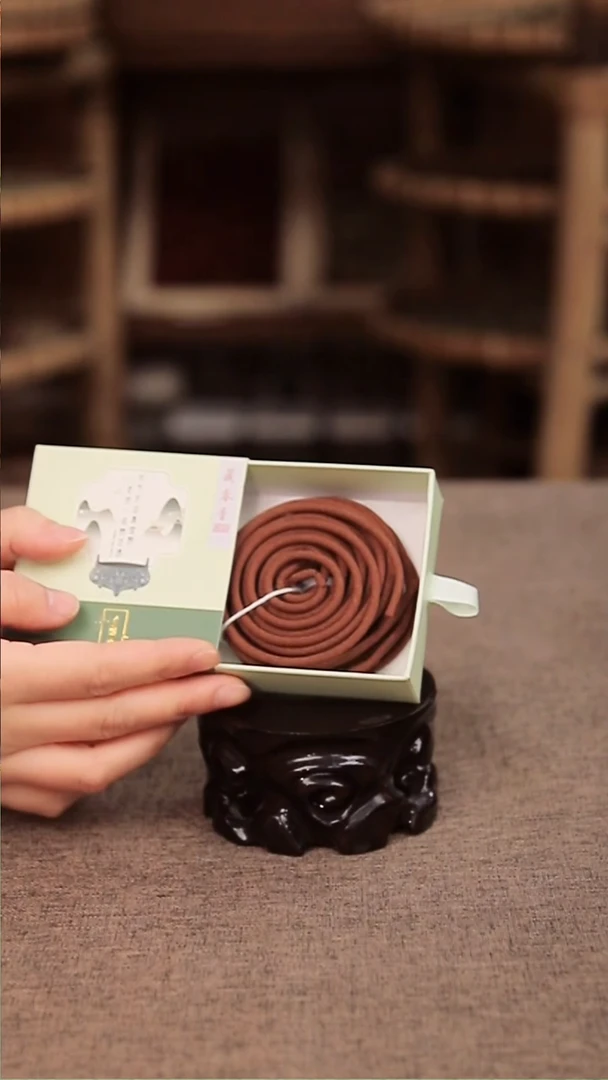 合香46：藏春香粗盘香20g