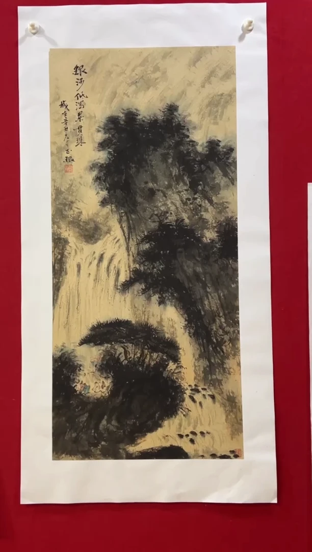 国画手绘国画作品