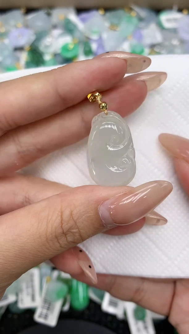 颈饰未镶嵌翡翠a货百元一下同包裹多件发出的只收取一单运费