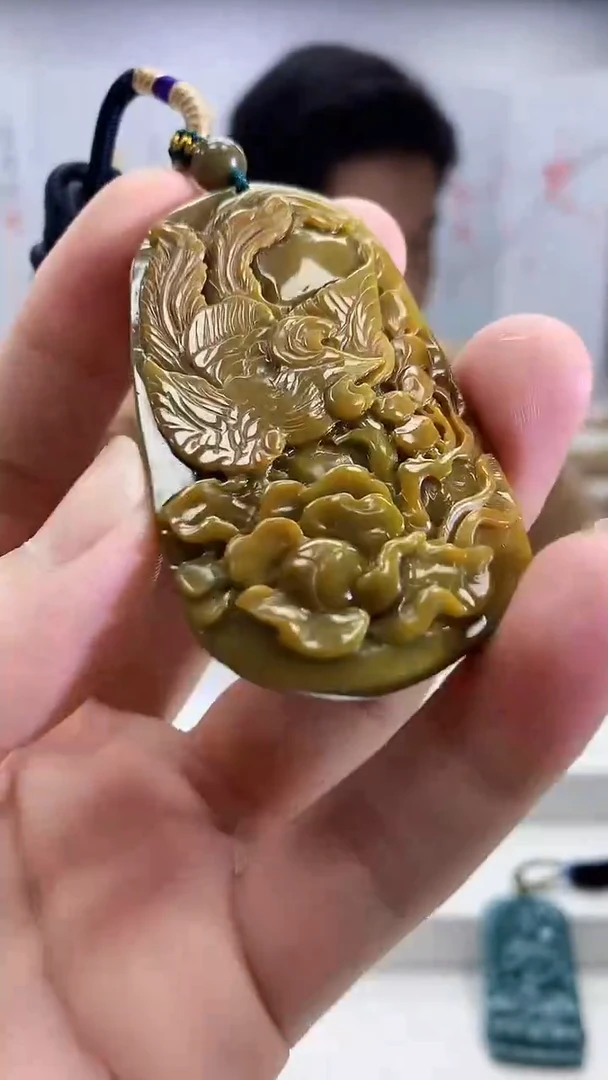 定制翡翠未镶嵌4917bb-毛货挂件11