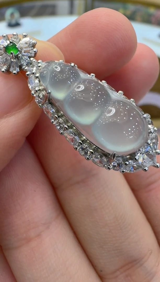 【闪购商品】翡翠吊坠(不含链)银S925镶嵌多样性团购发一件