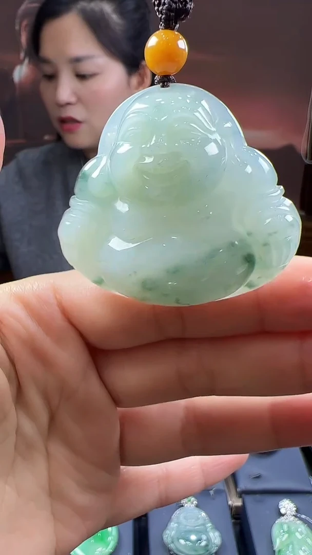 未镶嵌挂件翡翠佛公