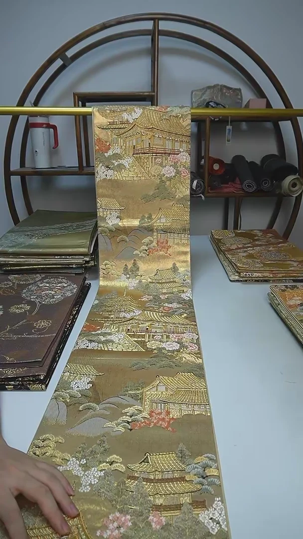 织绣29西阵织六通风景