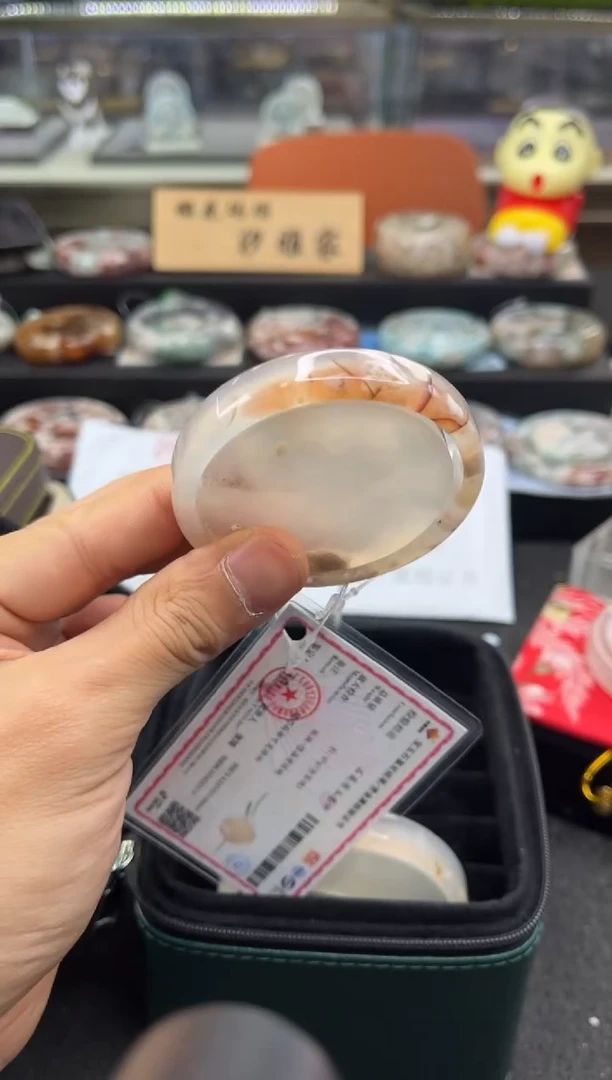 未镶嵌手镯石英质玉53圈口 （赠品镯心）3624244