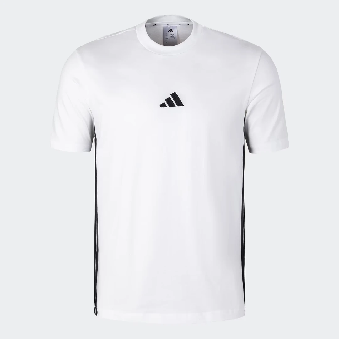 adidas/阿迪达斯男子ESSENTIAL纯棉运动休闲短袖T恤 JY8563