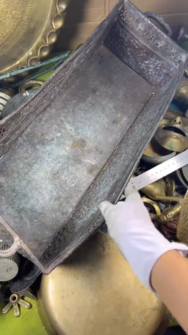 羊*生亿锦铜回流铜器摆件330