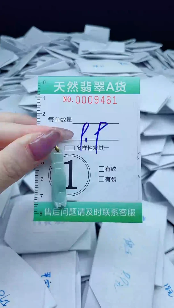 翡翠未镶嵌颈饰我