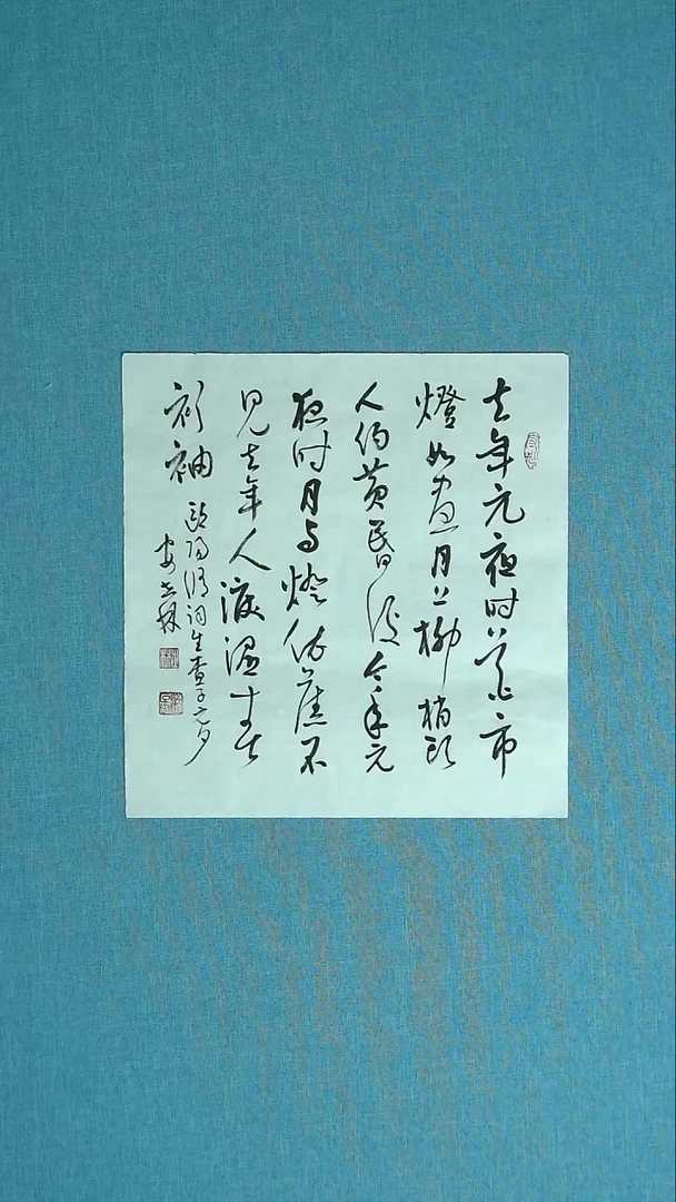 【闪购商品】书法032 甘肃安石林中书协34*34