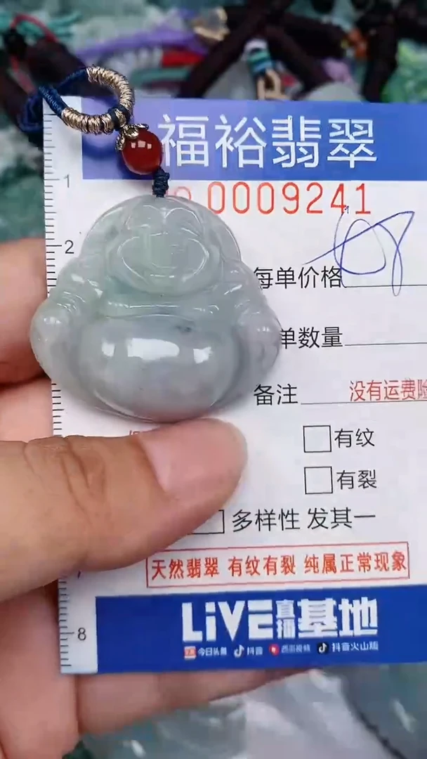 翡翠未镶嵌颈饰...0009241
