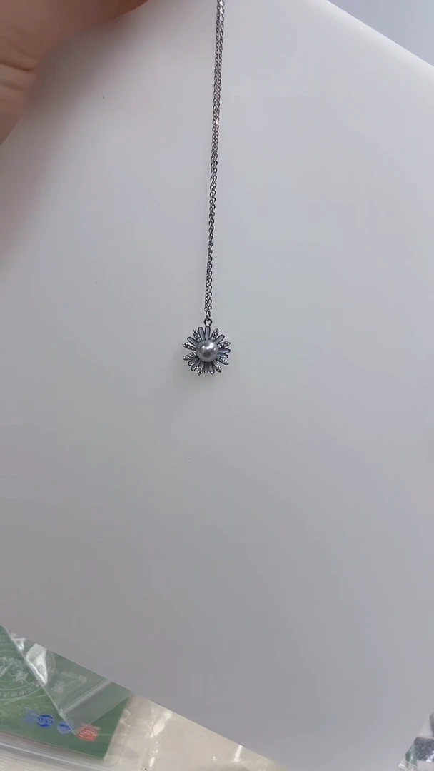 【闪购商品】海水珍珠da银S925镶嵌yx171c 珍珠吊坠