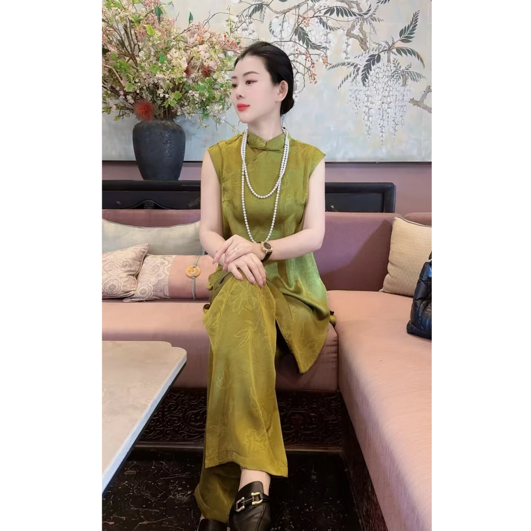 夏季新款女士套装上衣+裤子西装气质时尚短袖女士春季夏季套装